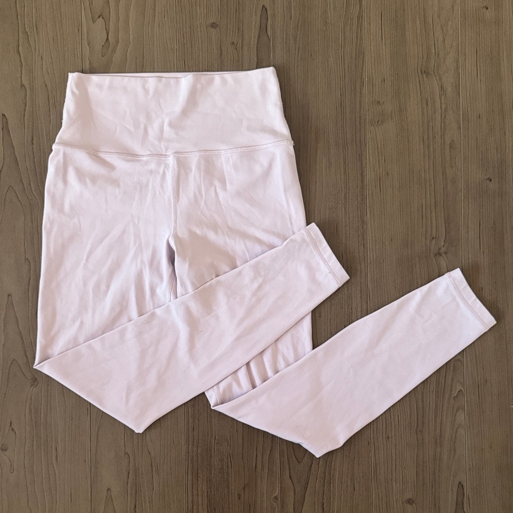 ATHLETA Transcend Tight Leggings – Lilac Pink – Size Small – High Rise Yoga